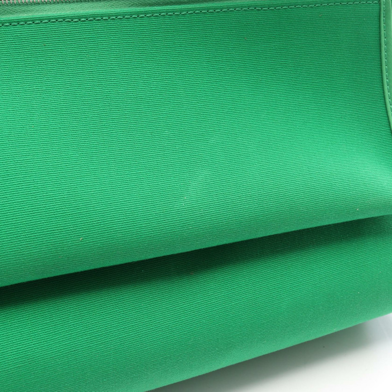 愛馬仕 Herbag Zip PM 單肩手提包,帆布皮革,黑色竹節紋飾,SHW 二手-5