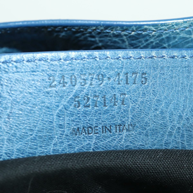 【日本直送】BALENCIAGA The Town 手提包 皮革 2way 藍色 240579 Auth am11151V-11