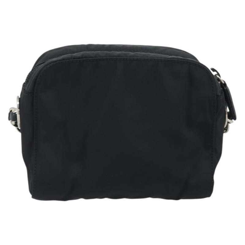 【日本直送】PRADA 尼龍黑色金色鏈條單肩包 正品 SW2325A-1