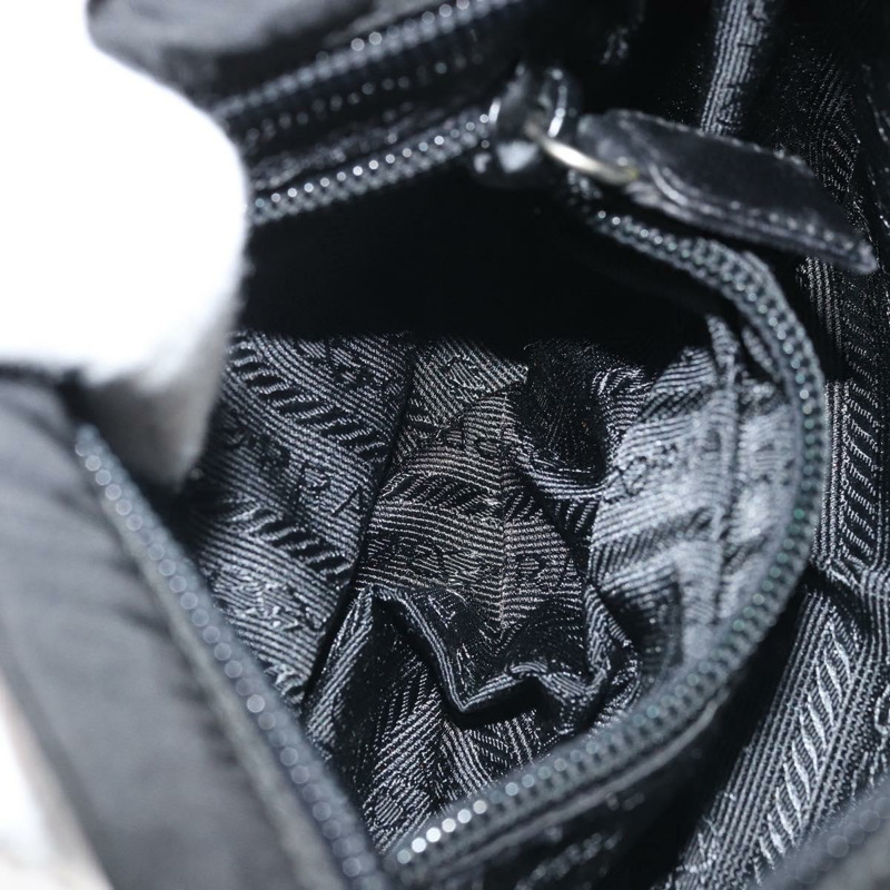 【日本直送】PRADA 尼龍黑色金色鏈條單肩包 正品 SW2325A-10