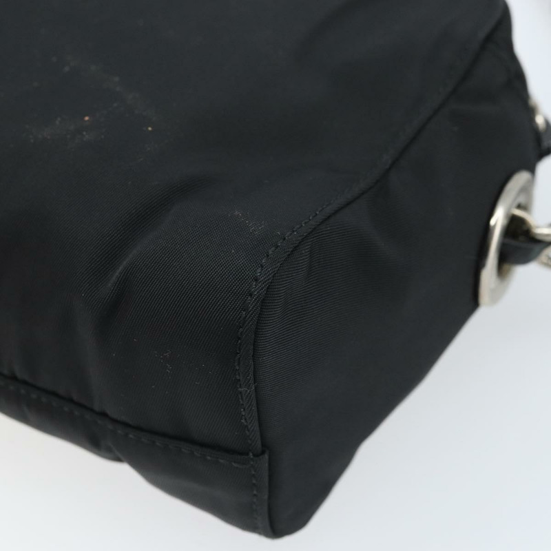 【日本直送】PRADA 尼龍黑色金色鏈條單肩包 正品 SW2325A-15