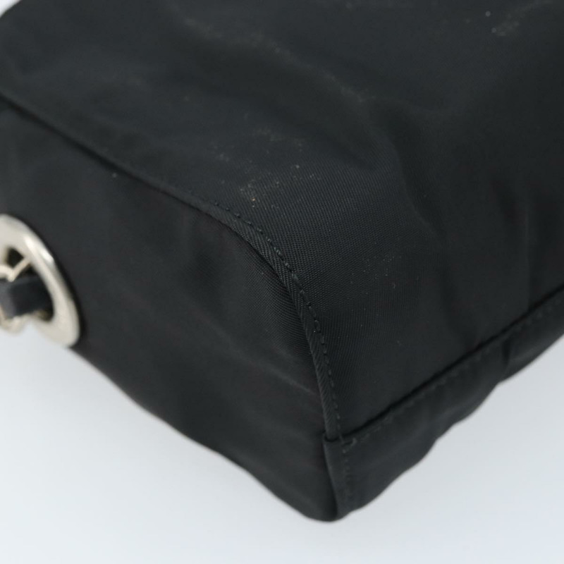 【日本直送】PRADA 尼龍黑色金色鏈條單肩包 正品 SW2325A-16