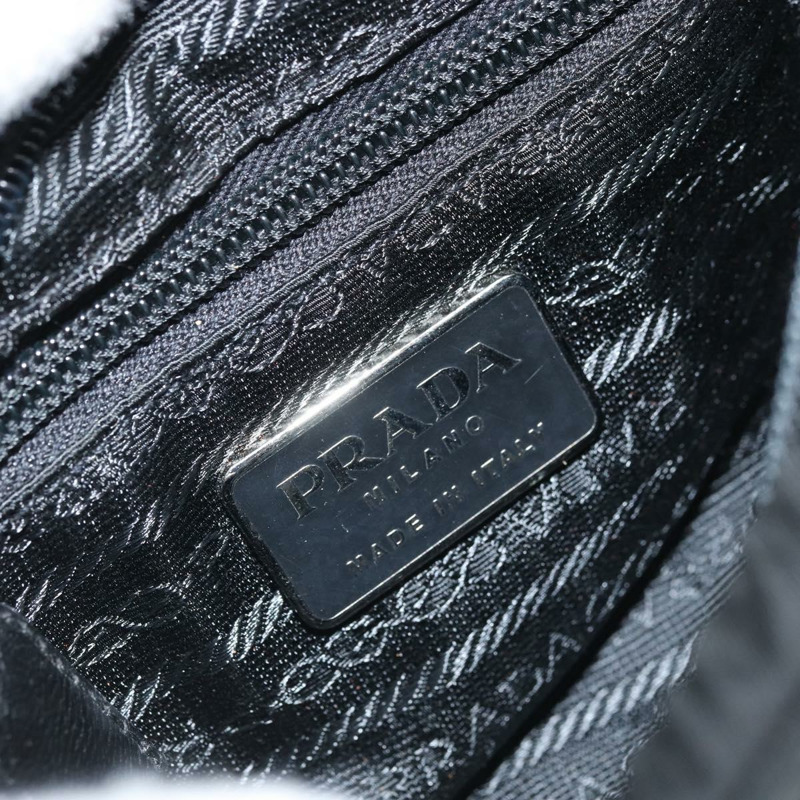 【日本直送】PRADA 尼龍黑色金色鏈條單肩包 正品 SW2325A-18