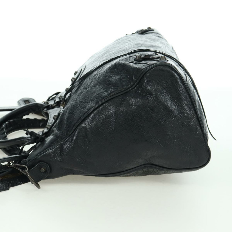 【日本直送】BALENCIAGA 經典 Vero 手提包 黑色真皮 235216 正品 yk20197SAV-2