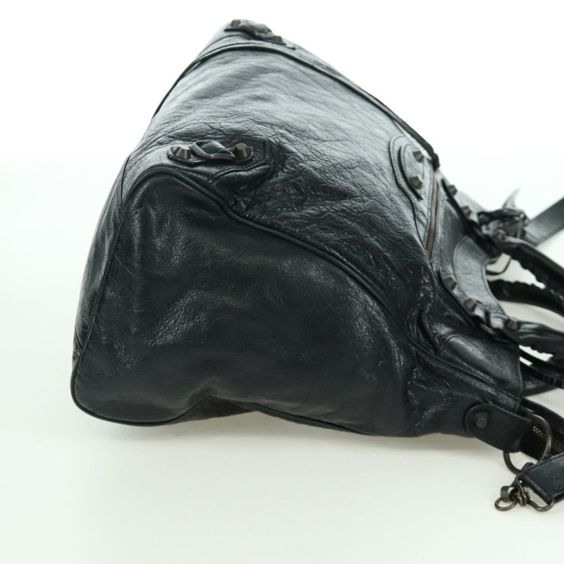 【日本直送】BALENCIAGA 經典 Vero 手提包 黑色真皮 235216 正品 yk20197SAV-3