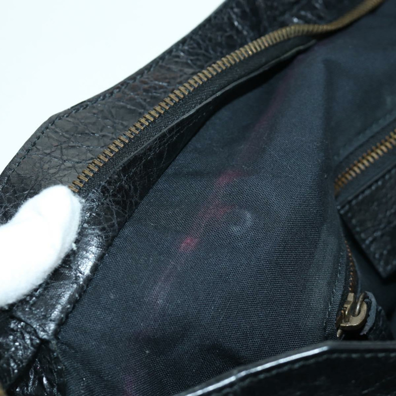 【日本直送】BALENCIAGA 經典 Vero 手提包 黑色真皮 235216 正品 yk20197SAV-9