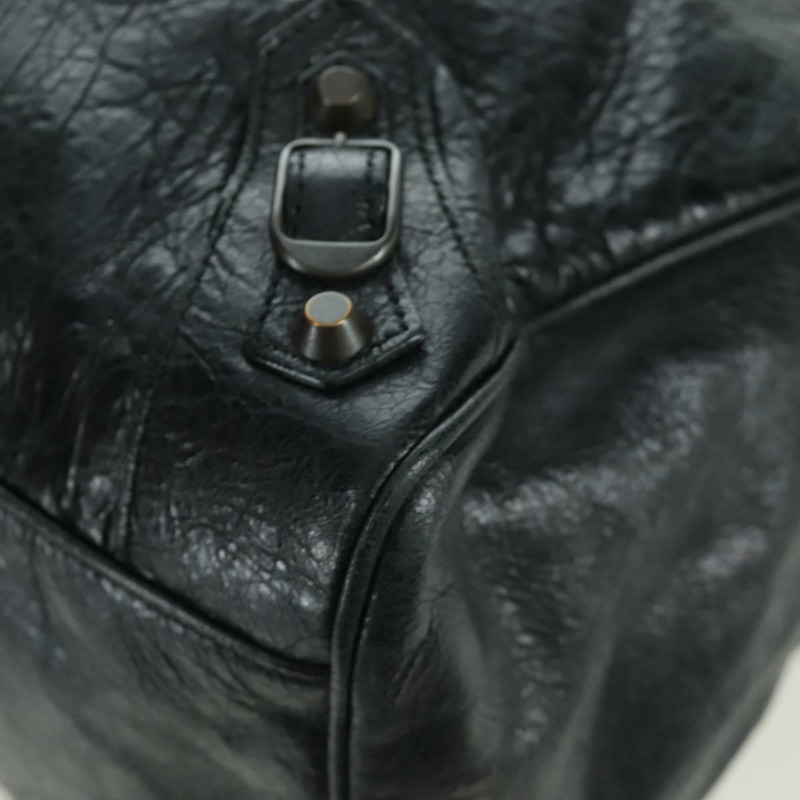 【日本直送】BALENCIAGA 經典 Vero 手提包 黑色真皮 235216 正品 yk20197SAV-16