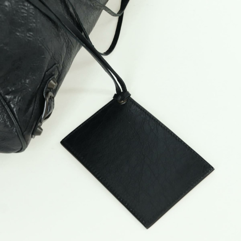 【日本直送】BALENCIAGA 經典 Vero 手提包 黑色真皮 235216 正品 yk20197SAV-20