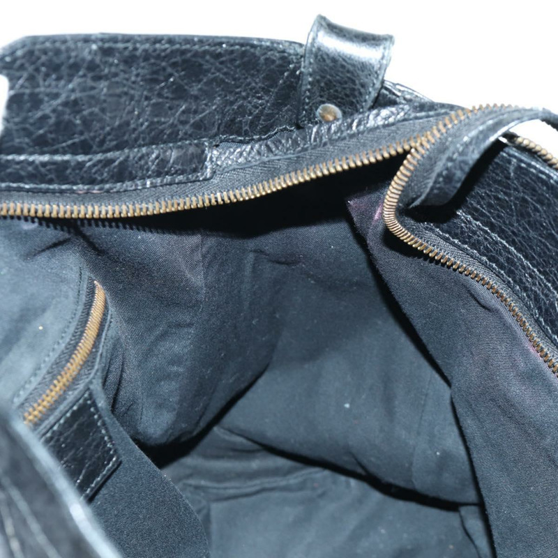 【日本直送】BALENCIAGA 經典 Vero 手提包 黑色真皮 235216 正品 yk20197SAV-24