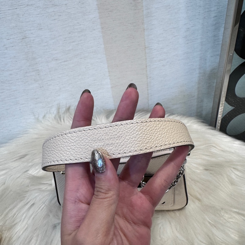 LV Marellini 石英白EPI防刮皮革肩斜背包 晶片款 近全新-10