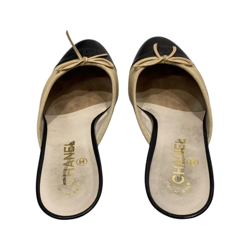 CHANEL 香奈兒 低跟涼鞋 羊皮-2