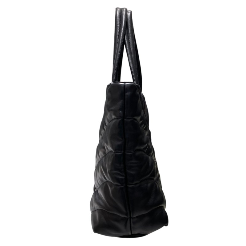 SAINT LAURENT 托特包 752888-1EL0Z 羊皮 黑色-2