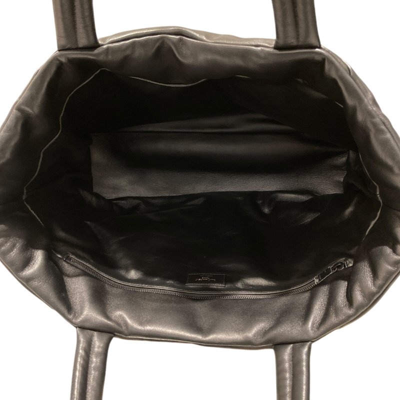 SAINT LAURENT 托特包 752888-1EL0Z 羊皮 黑色-6