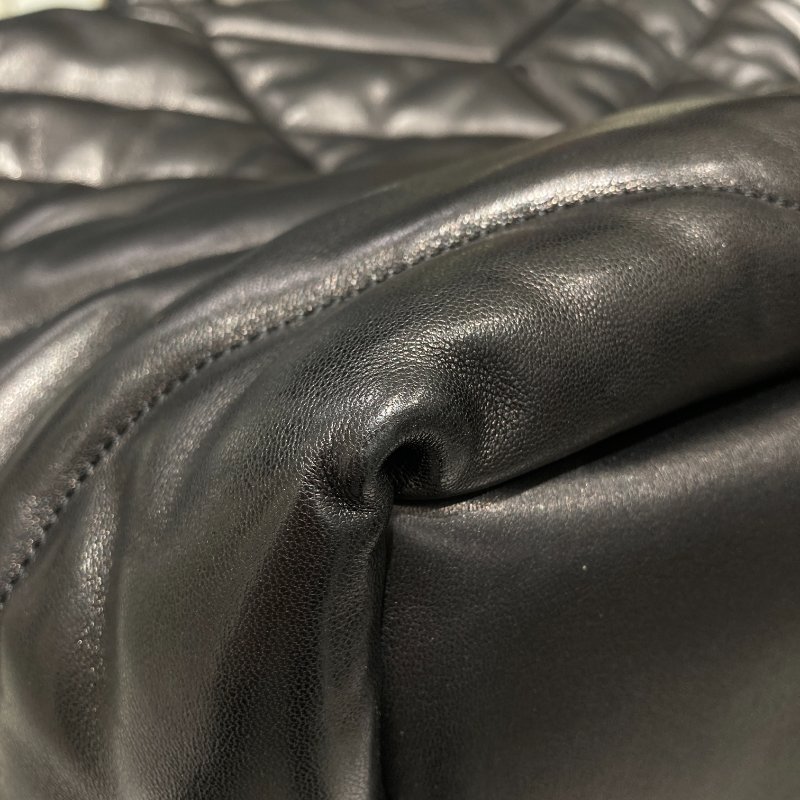 SAINT LAURENT 托特包 752888-1EL0Z 羊皮 黑色-7