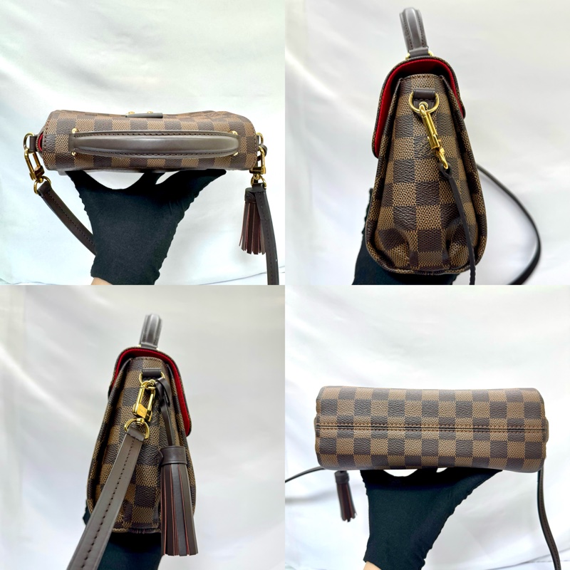 LOUIS VUITTON 路易威登 棋盤格 Croisette 2Way 手提肩背包-2