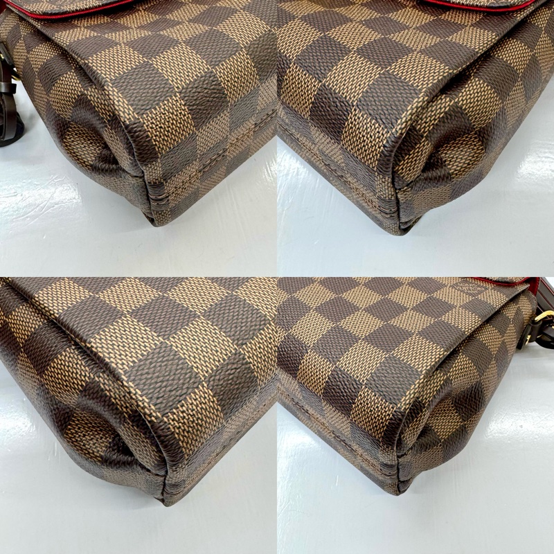 LOUIS VUITTON 路易威登 棋盤格 Croisette 2Way 手提肩背包-3