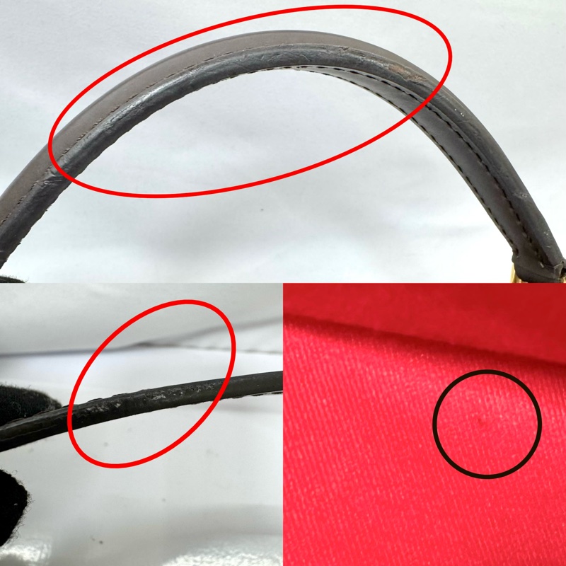 LOUIS VUITTON 路易威登 棋盤格 Croisette 2Way 手提肩背包-9