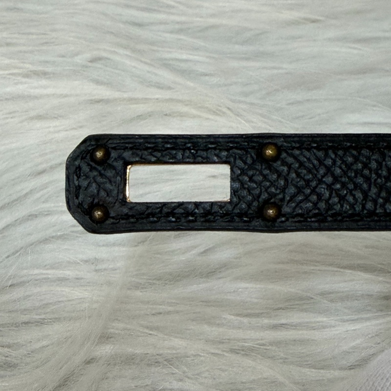 HERMES KELLY 黑色 EPSOM 金釦 凱莉長夾發財夾皮夾錢包-20