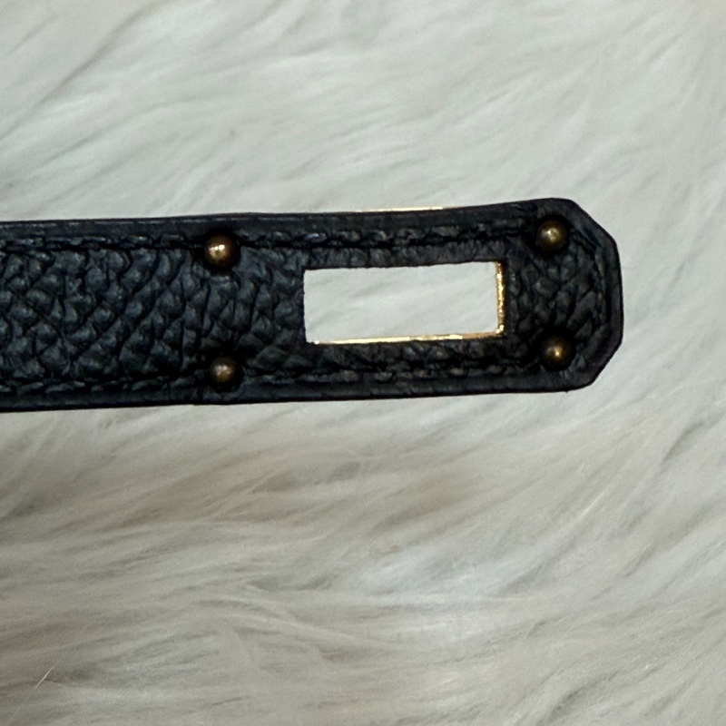 HERMES KELLY 黑色 EPSOM 金釦 凱莉長夾發財夾皮夾錢包-21