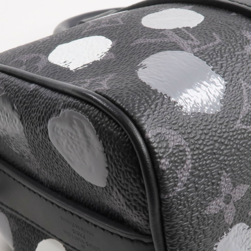 LOUIS VUITTON Monogram Eclipse LV x YK Keepall Bandouliere 25手挽肩背兩用袋-8