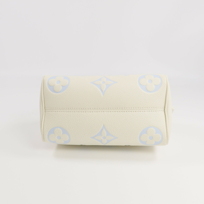 LOUIS VUITTON Monogram Empreinte Speedy Bandouliere 20金扣手挽肩背兩用袋-3