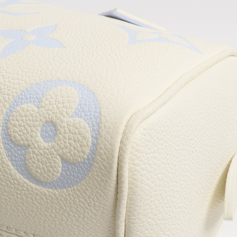 LOUIS VUITTON Monogram Empreinte Speedy Bandouliere 20金扣手挽肩背兩用袋-4