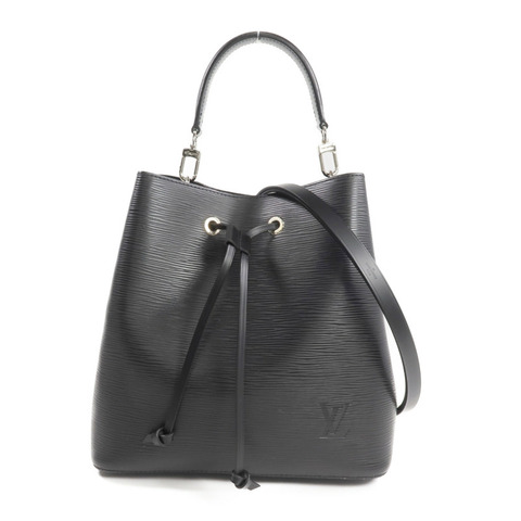 LOUIS VUITTON Epi Neo Noe MM銀扣手挽肩背兩用袋