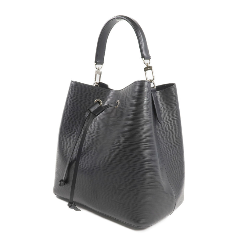 LOUIS VUITTON Epi Neo Noe MM銀扣手挽肩背兩用袋-2
