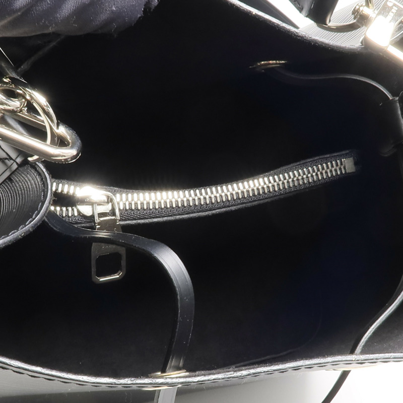 LOUIS VUITTON Epi Neo Noe MM銀扣手挽肩背兩用袋-8