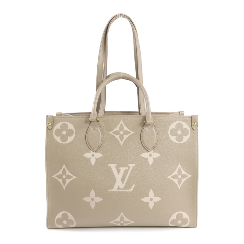 LOUIS VUITTON Monogram Empreinte OnTheGo MM金扣手挽肩背兩用袋-1