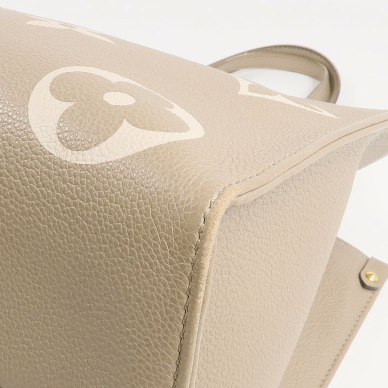 LOUIS VUITTON Monogram Empreinte OnTheGo MM金扣手挽肩背兩用袋-5