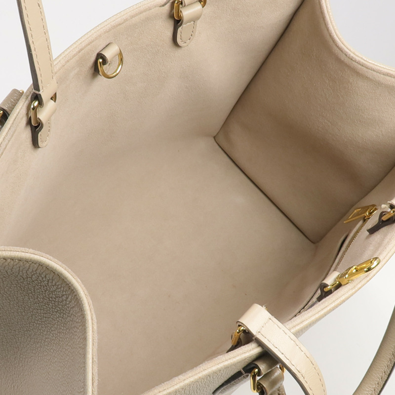 LOUIS VUITTON Monogram Empreinte OnTheGo MM金扣手挽肩背兩用袋-11