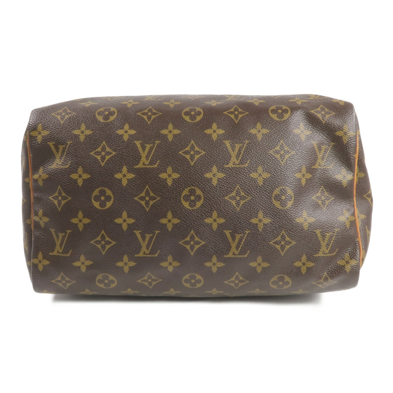 LOUIS VUITTON Monogram Speedy 30金扣手挽袋-3