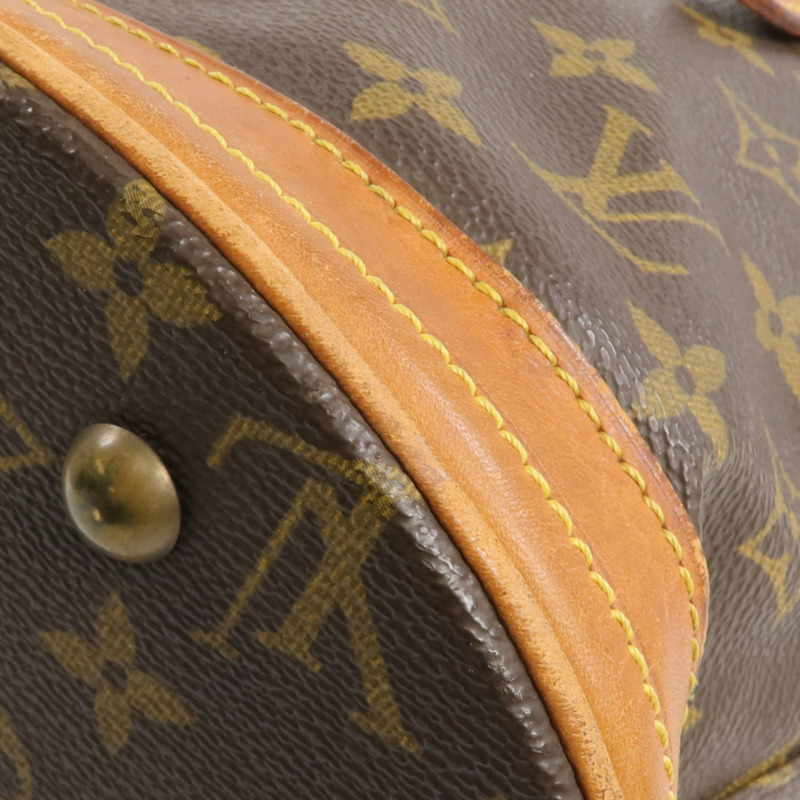 LOUIS VUITTON Monogram Bucket PM金扣手挽袋-7