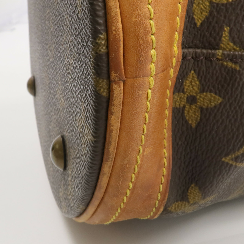LOUIS VUITTON Monogram Bucket PM金扣手挽袋-11