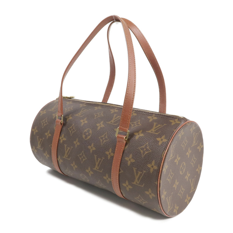 LOUIS VUITTON Monogram Papillon 30金扣手挽袋-2