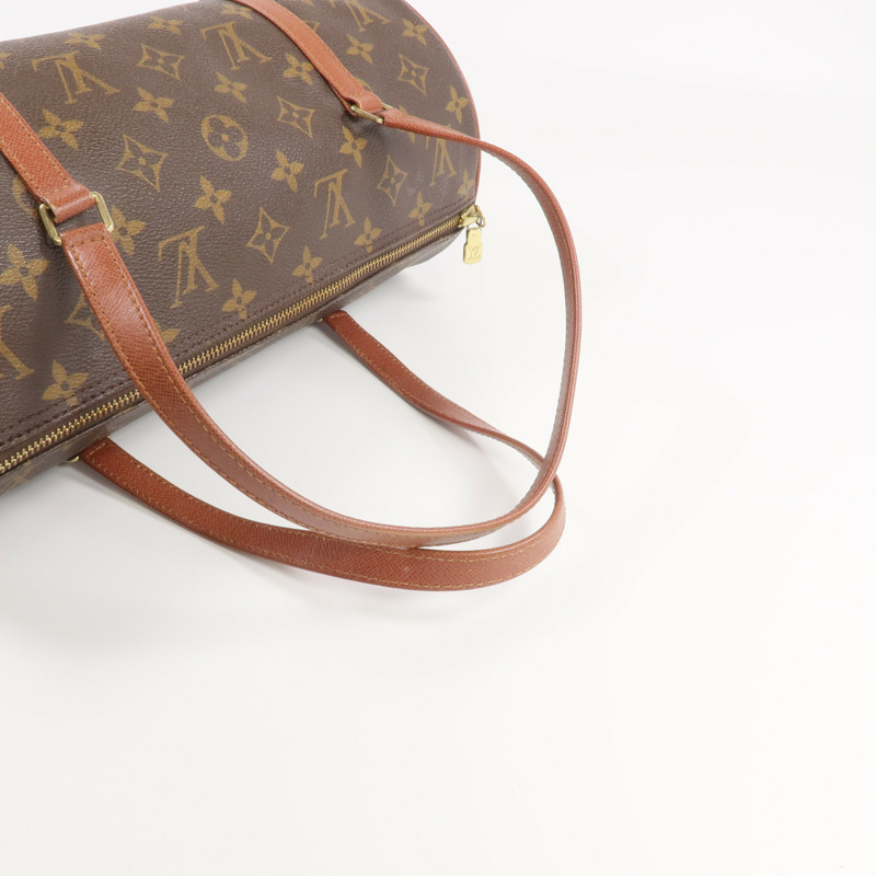 LOUIS VUITTON Monogram Papillon 30金扣手挽袋-4