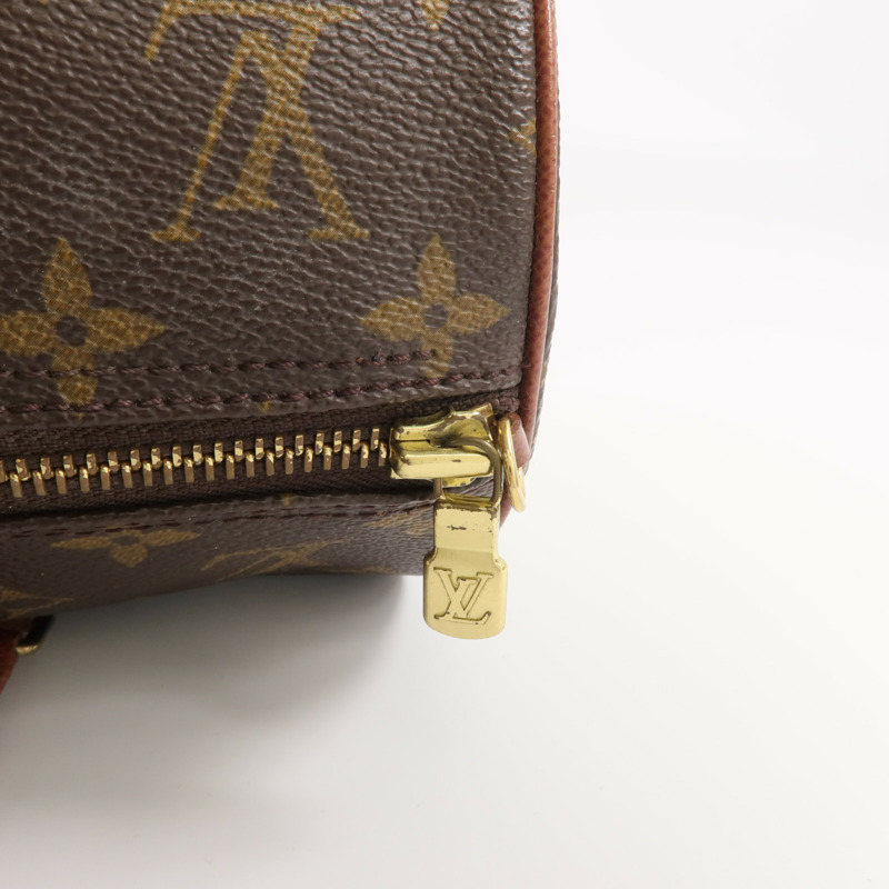 LOUIS VUITTON Monogram Papillon 30金扣手挽袋-5