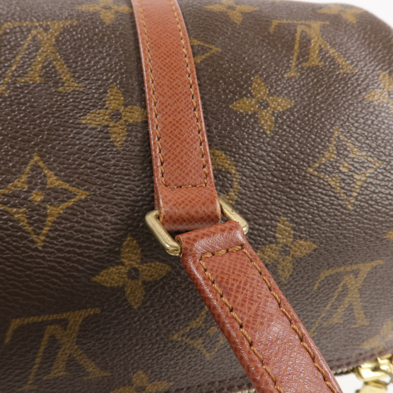 LOUIS VUITTON Monogram Papillon 30金扣手挽袋-6