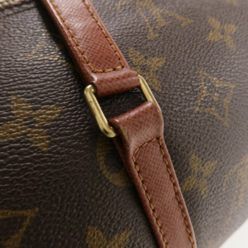 LOUIS VUITTON Monogram Papillon 30金扣手挽袋-7