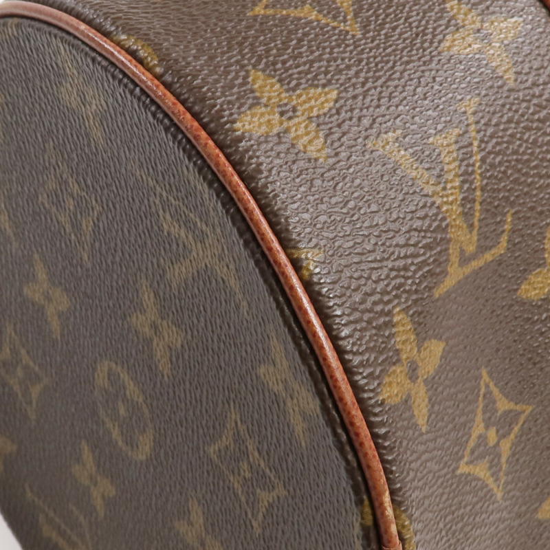 LOUIS VUITTON Monogram Papillon 30金扣手挽袋-14