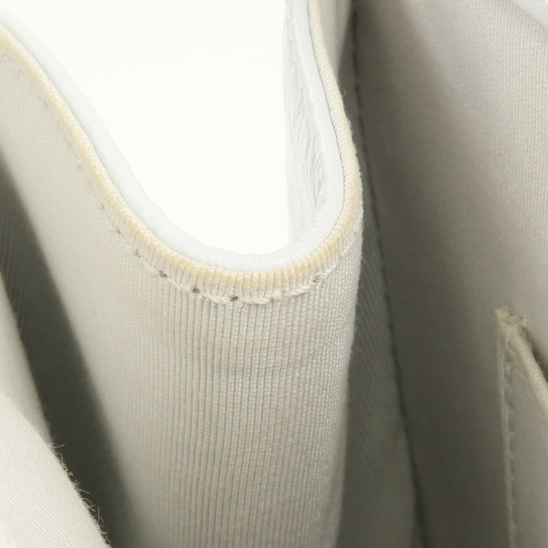 CHANEL 牛皮皮革Chain Shoulder銀扣鏈帶肩背袋-16