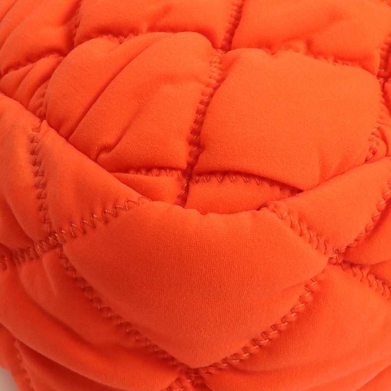 CHANEL 布料Bubble Bag銀扣鏈帶肩背袋-6