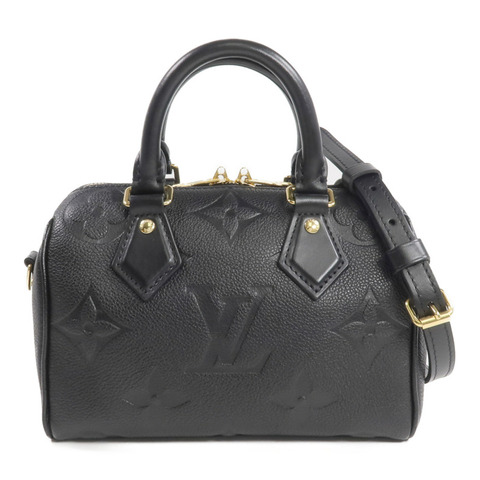 LOUIS VUITTON Monogram Empreinte Speedy Bandouliere 20金扣手挽肩背兩用袋