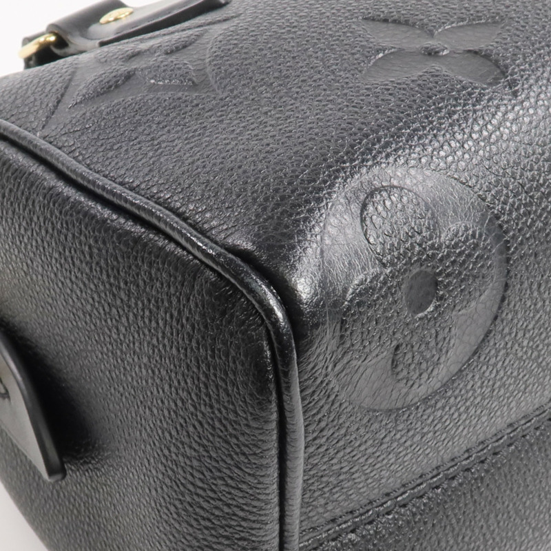 LOUIS VUITTON Monogram Empreinte Speedy Bandouliere 20金扣手挽肩背兩用袋-10