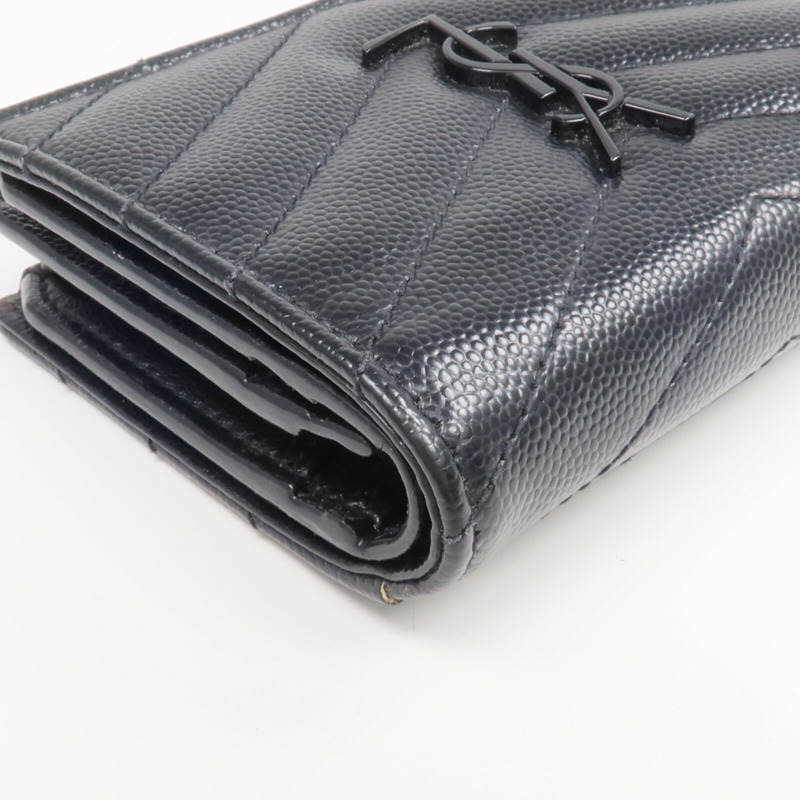 SAINT LAURENT 牛皮皮革Wallet錢包-8