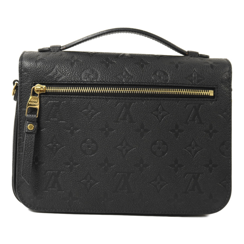 LOUIS VUITTON Monogram Empreinte Pochette Metis金扣手挽肩背兩用袋-1