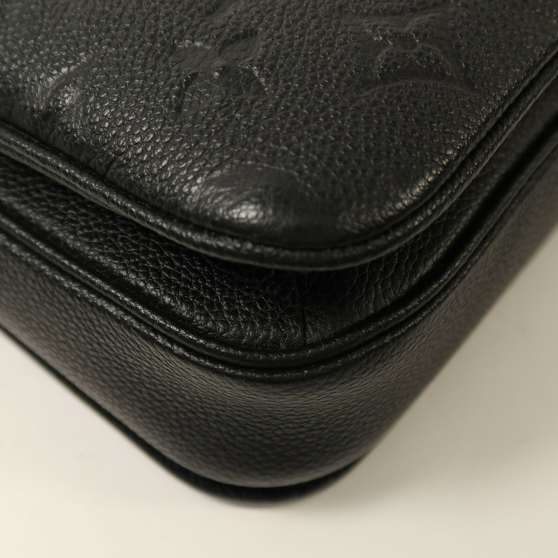 LOUIS VUITTON Monogram Empreinte Pochette Metis金扣手挽肩背兩用袋-10