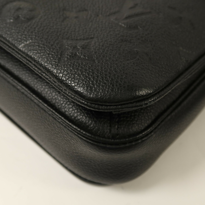 LOUIS VUITTON Monogram Empreinte Pochette Metis金扣手挽肩背兩用袋-11