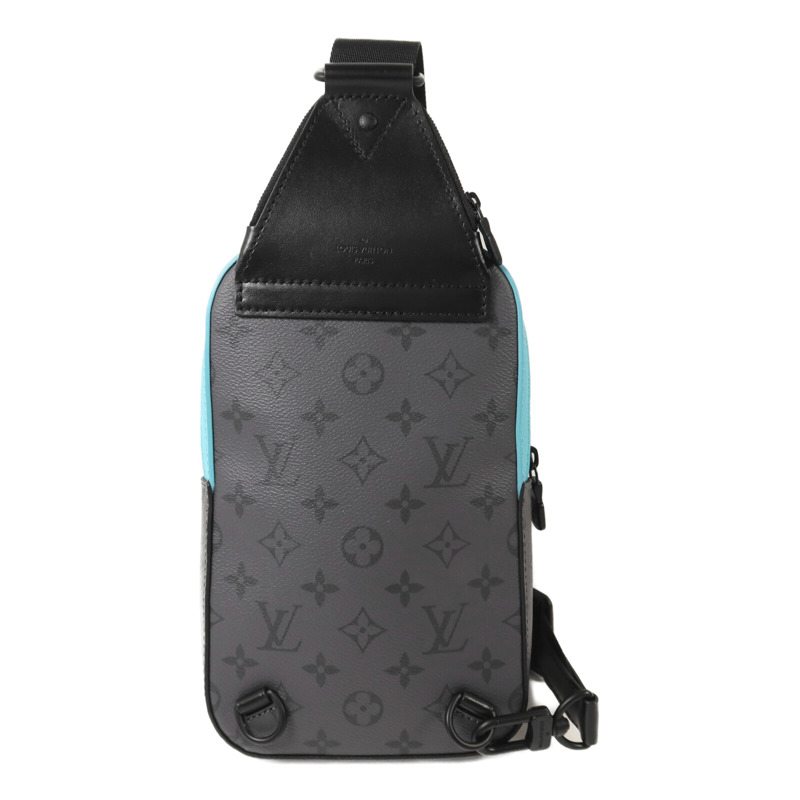 LOUIS VUITTON Monogram Eclipse Reverse Avenue Sling肩背袋-1